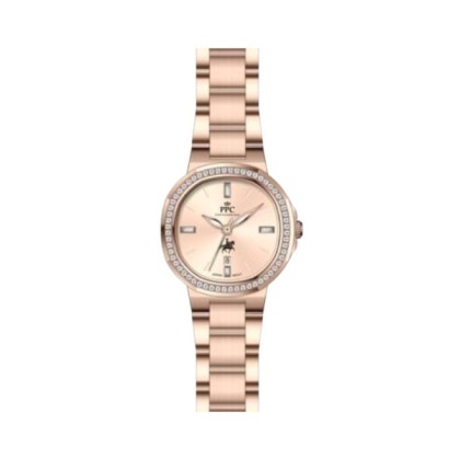 Paris Polo Club PPC-FD10-RG-RG Date Function Bracelet Strap Women Watch 